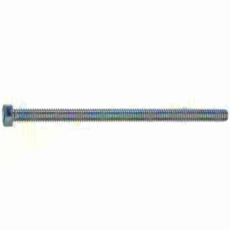 Midwest Fastener Grade 5, 3/8"-16 Hex Head Cap Screw, Zinc Plated Steel, 6 in L, 2 PK 933966